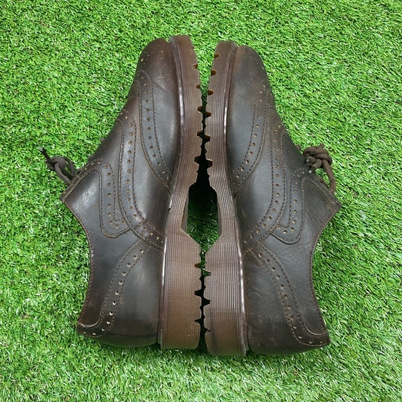 Worn Dr martens 8123 wing tip shoes size 9.5 men’s no box - Picture 10 of 11